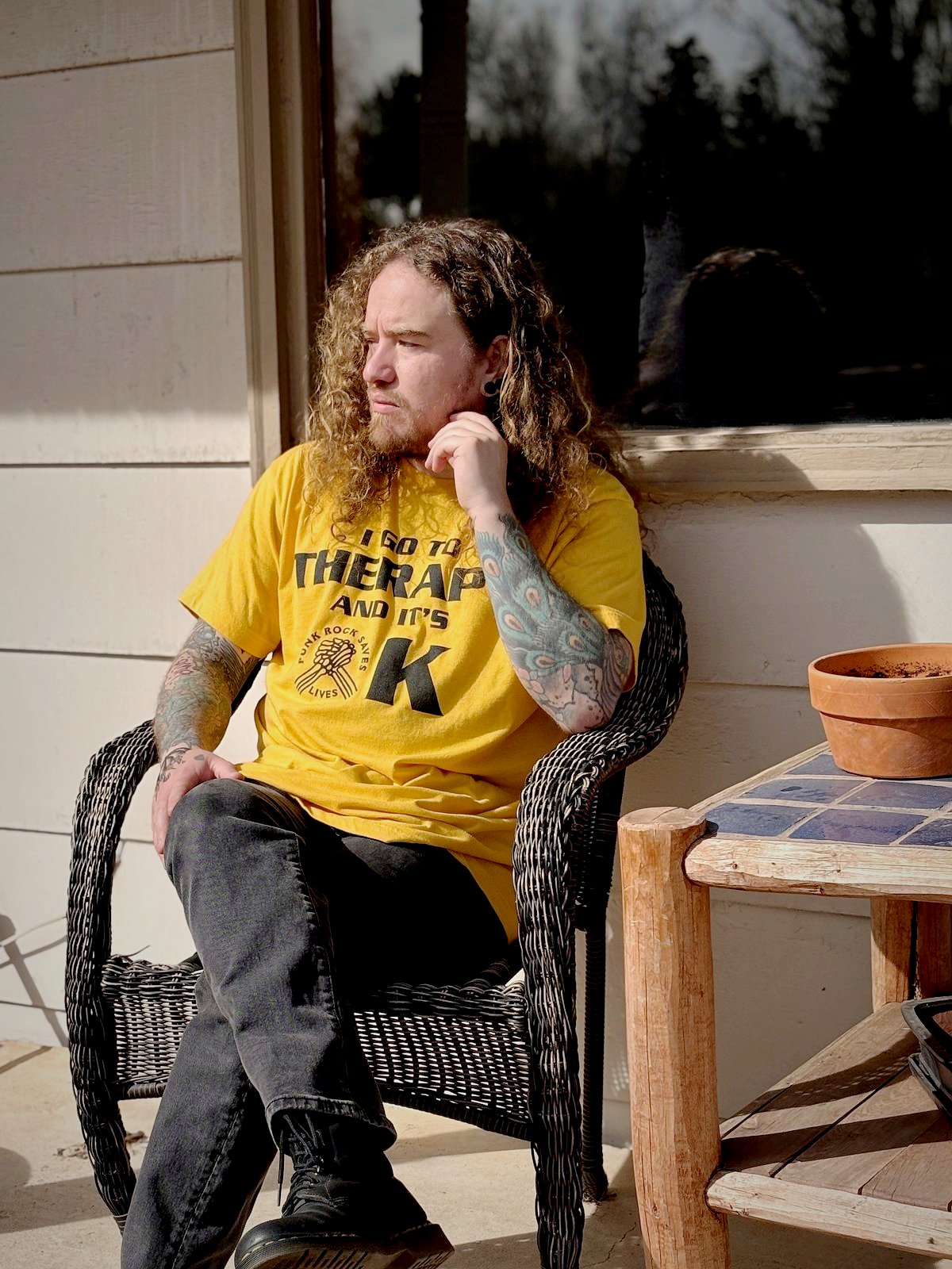 Joseph — I go to therapy and it's OK